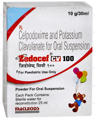 Zedocef Cv 100 Suspension 30ml