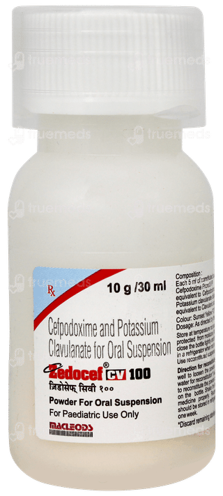 Zedocef Cv 100 Suspension 30ml