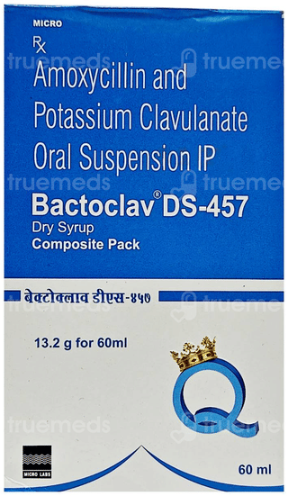 Bactoclav Ds 457 Dry Syrup 60Ml