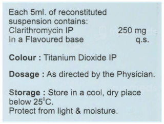 Klarim 250 Banana Flavour Dry Syrup 30Ml