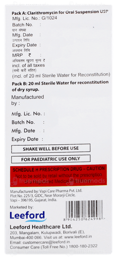 Aliclair Dry Syrup 30ml