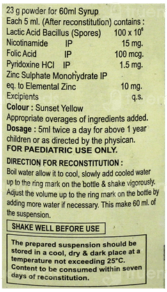 Riniheal Z Dry Syrup 60Ml