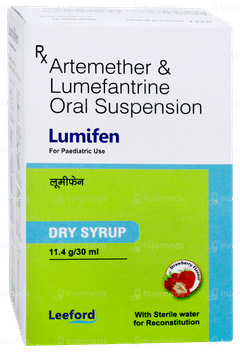Lumifen Strawberry Flavour Dry Syrup 30ml Lumifen Strawberry Flavour Dry Syrup 30ml