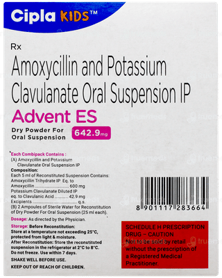 Advent Es Orange Flavour Suspension 50ml