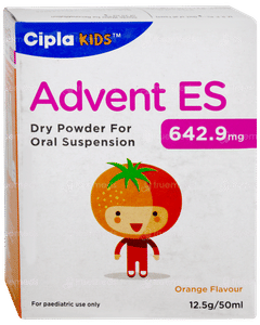 Advent Es Orange Flavour Suspension 50ml