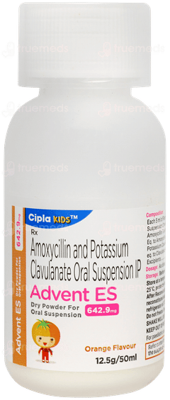 Advent Es Orange Flavour Suspension 50ml