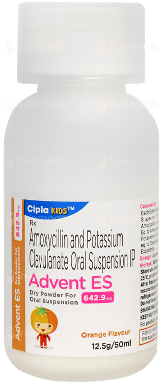Advent Es Orange Flavour Suspension 50ml