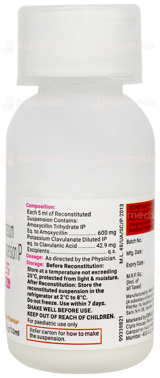 Advent Es Orange Flavour Suspension 50ml