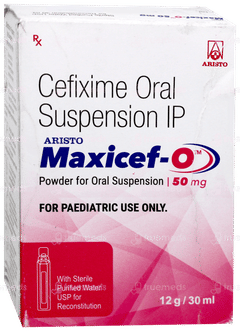Maxicef O 50Mg Suspension 30Ml