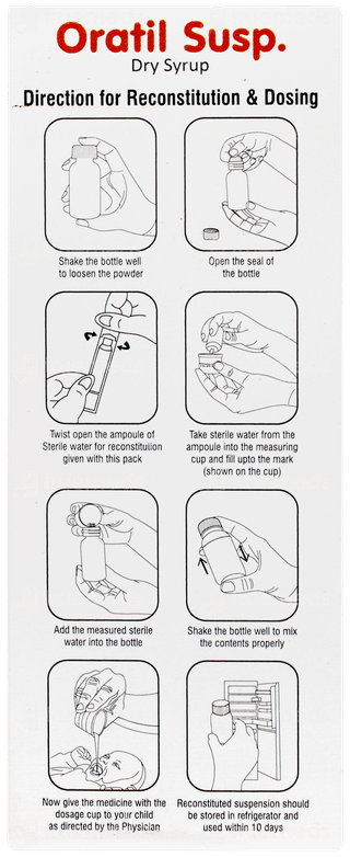 Oratil Dry Syrup 30ml
