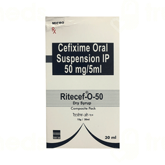 Ritecef O 50 Dry Syrup 30ml