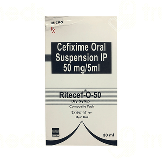 Ritecef O 50 Dry Syrup 30ml
