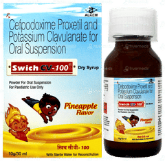 Swich Cv 100 Pineapple Flavor Dry Syrup 30ml