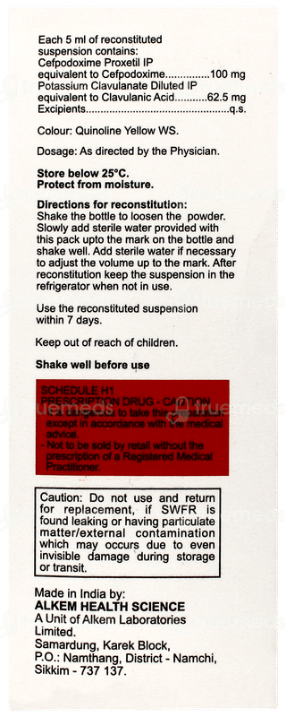 Swich Cv 100 Pineapple Flavor Dry Syrup 30ml