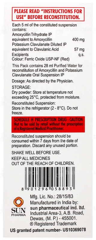 Moxclav Ds Cp Suspension 30ml