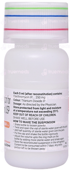 Synclar 250Mg Mixed Fruit Flavour Dry Syrup 30Ml Synclar 250Mg Mixed Fruit Flavour Dry Syrup 30Ml