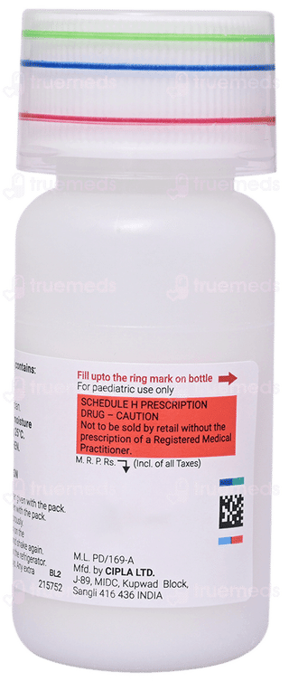 Synclar 250Mg Mixed Fruit Flavour Dry Syrup 30Ml