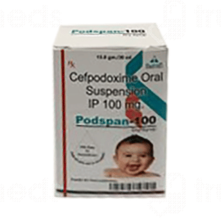 Podspan 100 MG Dry Syrup 30 ML