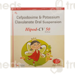Hipod Cv 50 Mg Dry Syrup 30 Ml Hipod Cv 50 Mg Dry Syrup 30 Ml