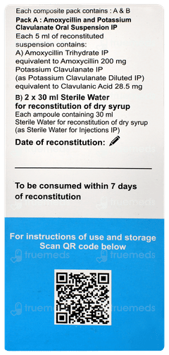 Bactoclav Dry Syrup 60ml