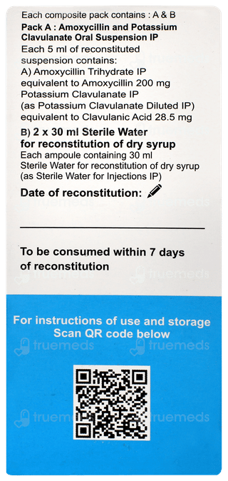 Bactoclav Dry Syrup 60ml