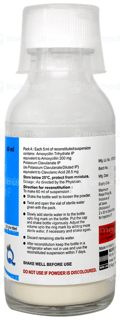 Bactoclav Dry Syrup 60ml