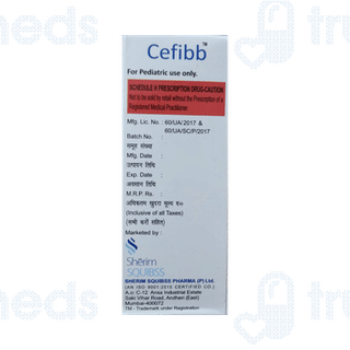 Cefibb 125 MG Dry Syrup 30 ML