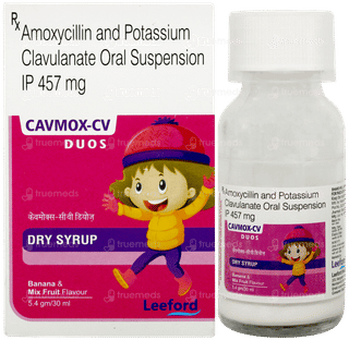 Cavmox Cv Duos Banana & Mix Fruit Flavour Dry Syrup 30ml