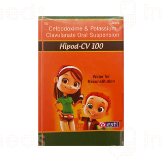 Hipod Cv 100 Mg Oral Suspension 30 Ml