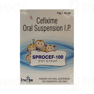 Sprocef 100 MG Dry Syrup 30 ML