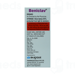 Beniclav Oral Suspension 30 ML