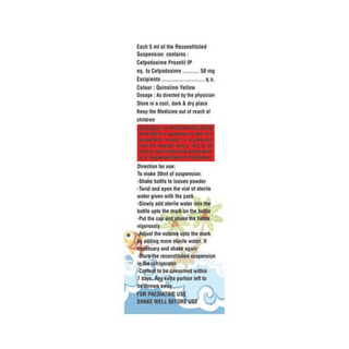 Cefdoxib 50 MG Dry Syrup 30 ML