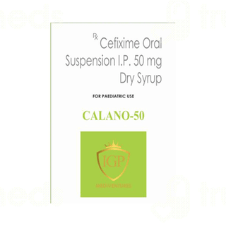 Calano 50 MG Dry Syrup 30 ML