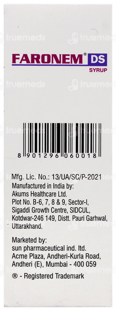 Faronem Ds Syrup 30ml
