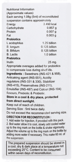 Prebovag Mix Fruit Flavour Suspension 60ml