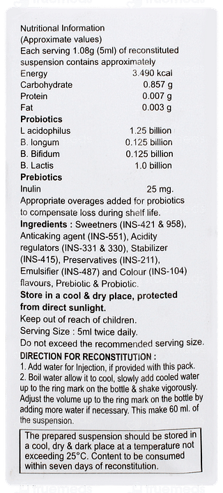 Prebovag Mix Fruit Flavour Suspension 60ml