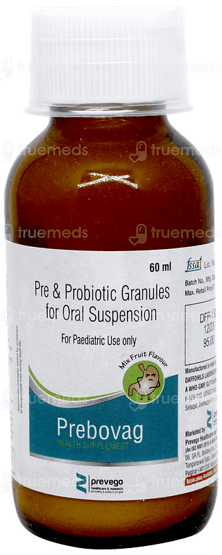 Prebovag Mix Fruit Flavour Suspension 60ml