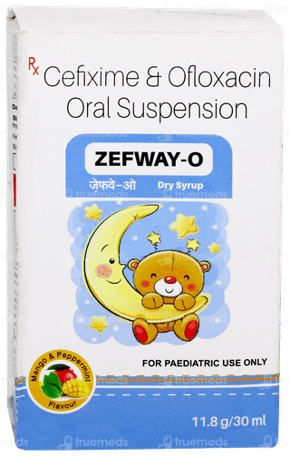 Zefway O Mango & Peppermint Flavour Dry Syrup 30ml