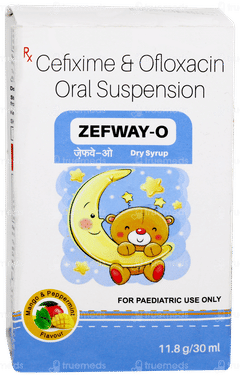 Zefway O Mango & Peppermint Flavour Dry Syrup 30ml
