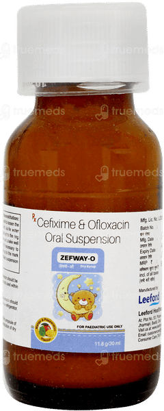 Zefway O Mango & Peppermint Flavour Dry Syrup 30ml