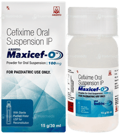 Maxicef O 100mg Suspension 30ml