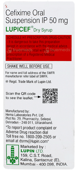Lupicef Dry Syrup 30ml
