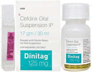 Dinitag 125mg Suspension 30ml
