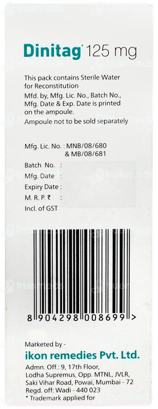 Dinitag 125mg Suspension 30ml