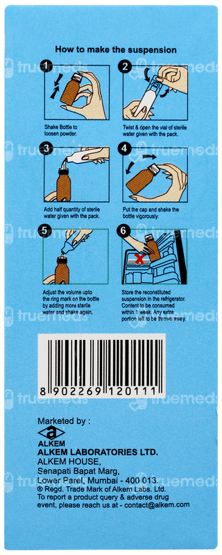 Swich Cv 50 Pineapple Flavour Dry Syrup 30ml