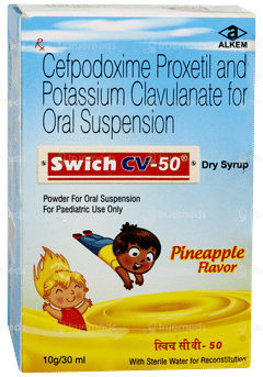 Swich Cv 50 Pineapple Flavour Dry Syrup 30ml