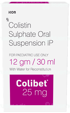 Colibet 25mg Suspension 30ml Colibet 25mg Suspension 30ml