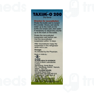 Taxim O 200 Dry Syrup 60ml