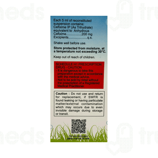Taxim O 200 Dry Syrup 60ml