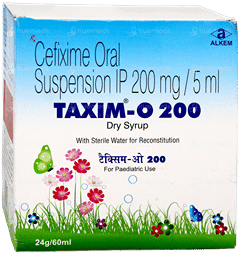 Taxim O 200 Dry Syrup 60Ml